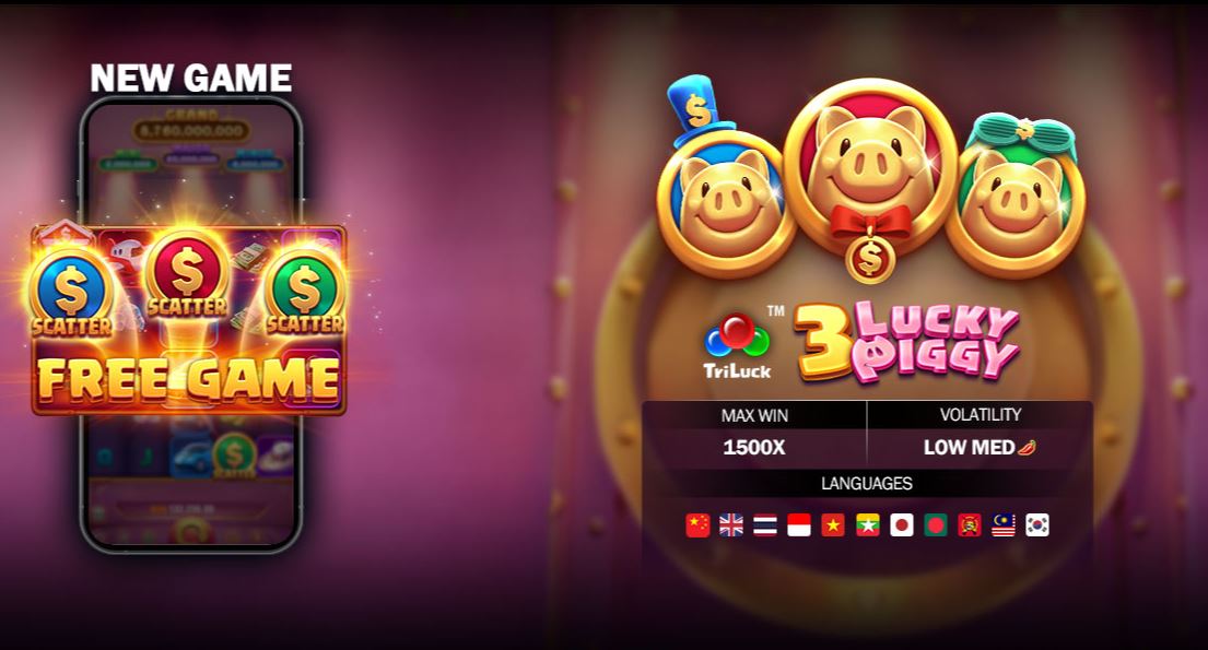 3 Lucky Piggy gameplay screenshot
