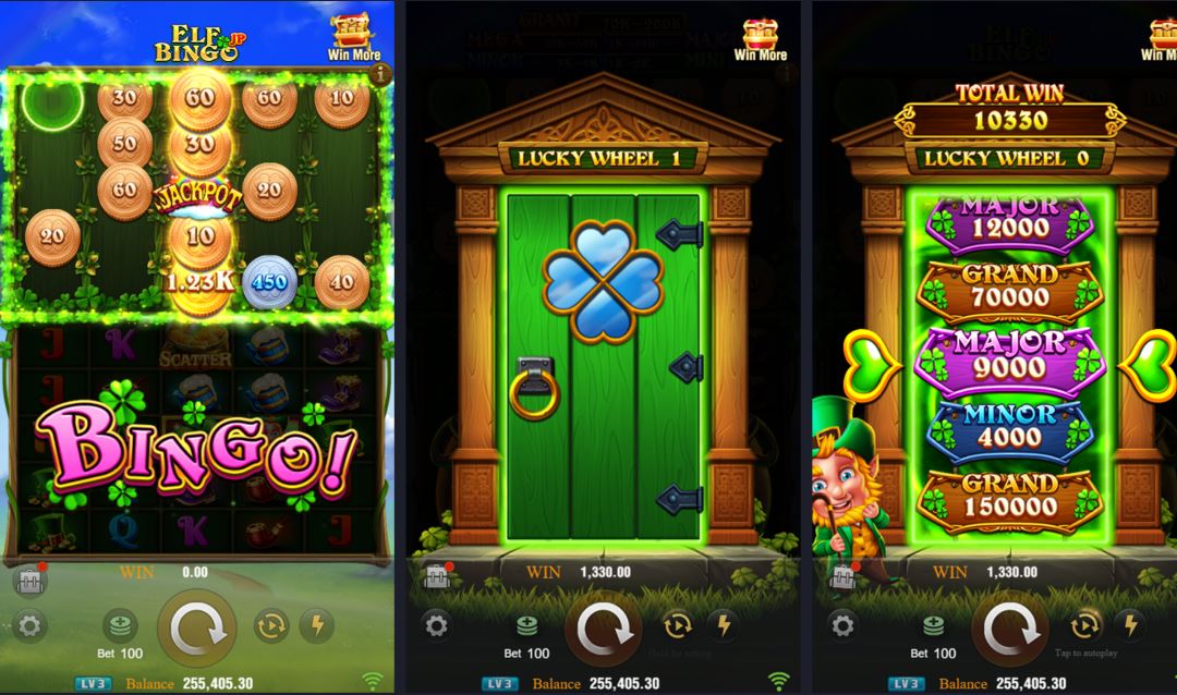 Elf Bingo gameplay screenshot