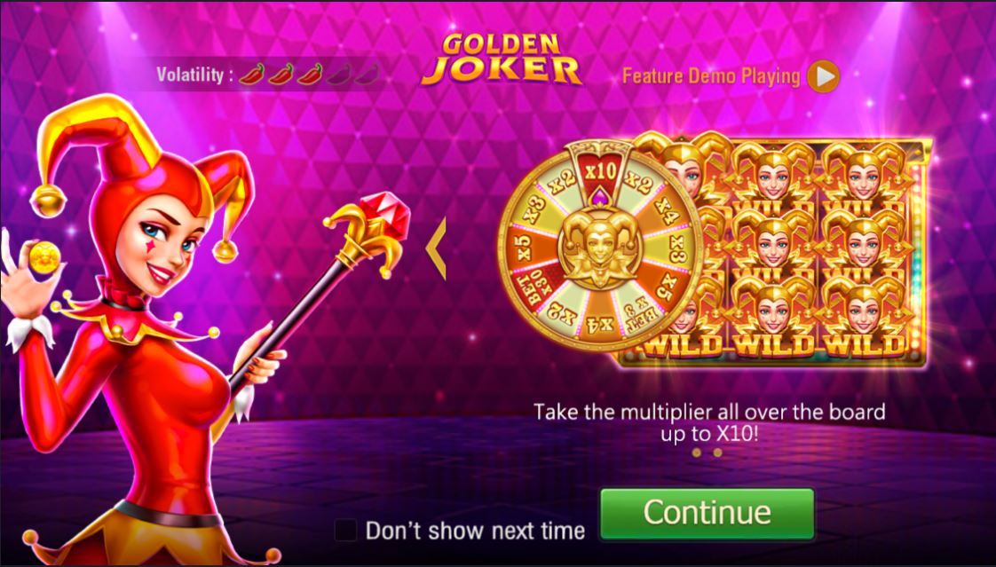 Golden Joker gameplay screenshot