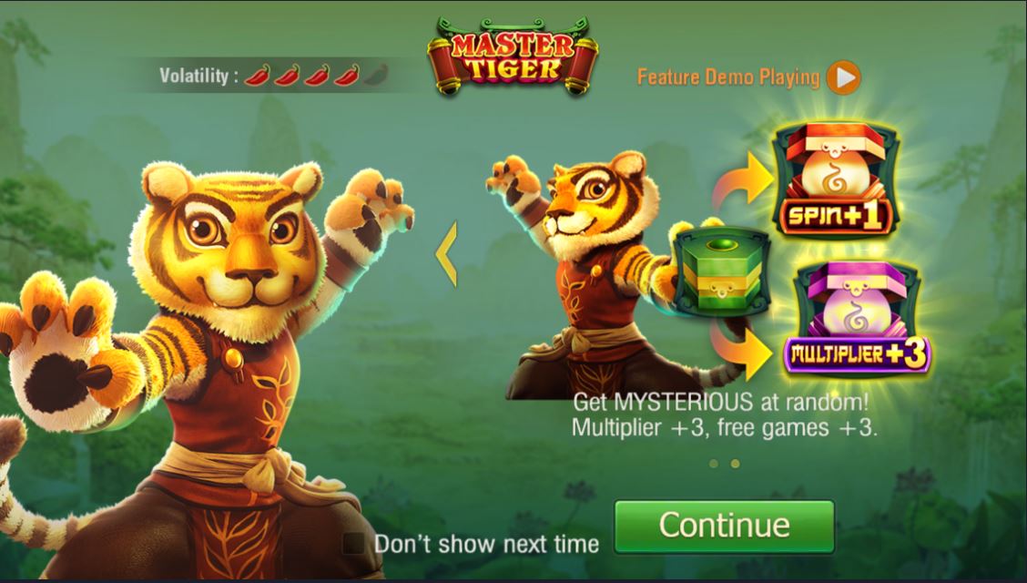 Master Tiger gameplay screenshot